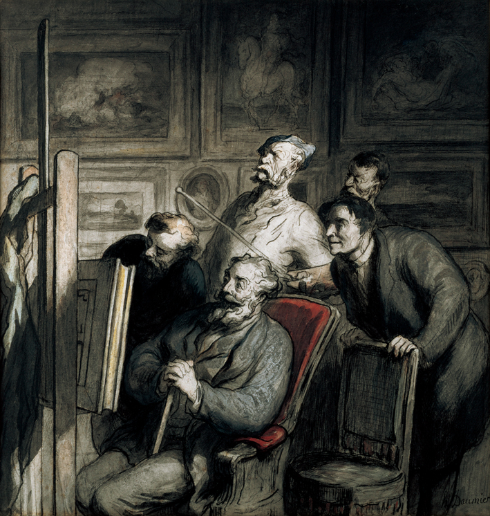  奥诺雷·杜米埃 Honore Daumier ——业余